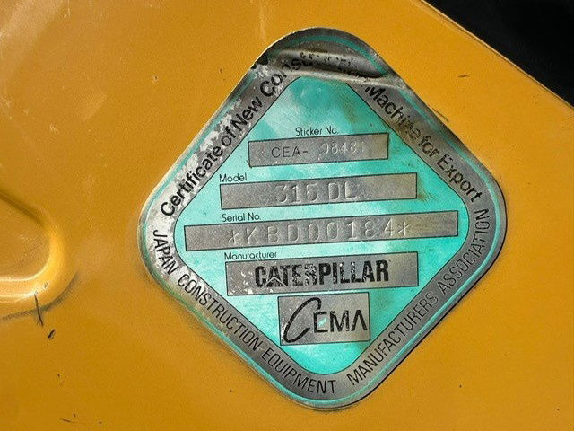 Caterpillar 315DL Material Handler - Bager guseničar: slika 5 Caterpillar 315DL Material Handler - Bager guseničar: slika 5