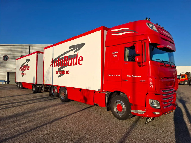 DAF XF106-530 / DEB / COMPLETE COMBI / SIDE DOORS / 2XPLATFORM 2500KG / ONLY:773032 KM / LWDS / LEATHER / EURO-6 / 2017 - Kamion sa zatvorenim sandukom: slika 3 DAF XF106-530 / DEB / COMPLETE COMBI / SIDE DOORS / 2XPLATFORM 2500KG / ONLY:773032 KM / LWDS / LEATHER / EURO-6 / 2017 - Kamion sa zatvorenim sandukom: slika 3