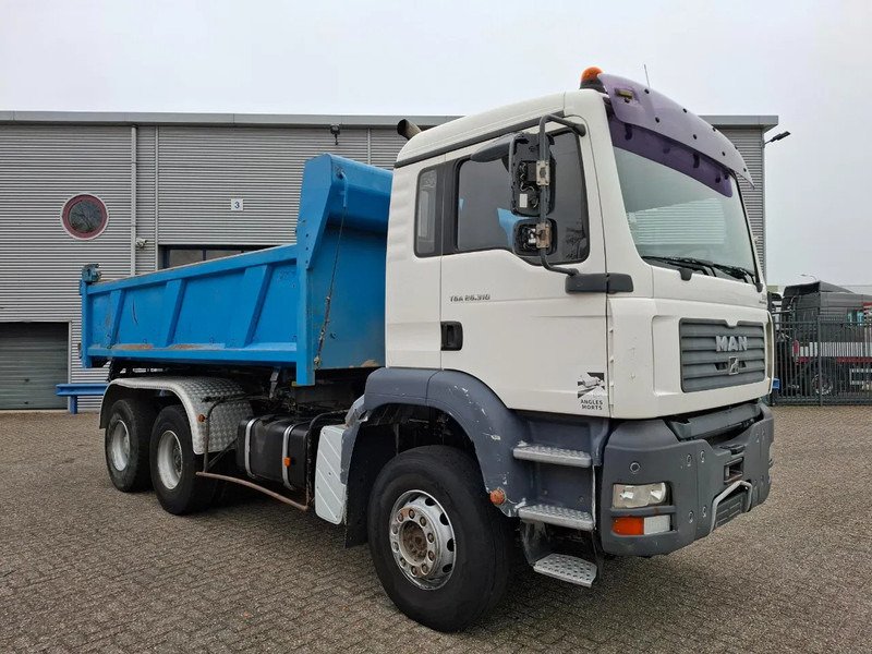 MAN TGS 26.310 / 6X4 / 2XBIG AXLE / 2SIDE TIPPER / ONLY:545423 KM / TUV:06-05-2026 / FULL-STEEL / AIRCO / MANUAL / EURO-4 / 2005 - Istovarivač: slika 4 MAN TGS 26.310 / 6X4 / 2XBIG AXLE / 2SIDE TIPPER / ONLY:545423 KM / TUV:06-05-2026 / FULL-STEEL / AIRCO / MANUAL / EURO-4 / 2005 - Istovarivač: slika 4