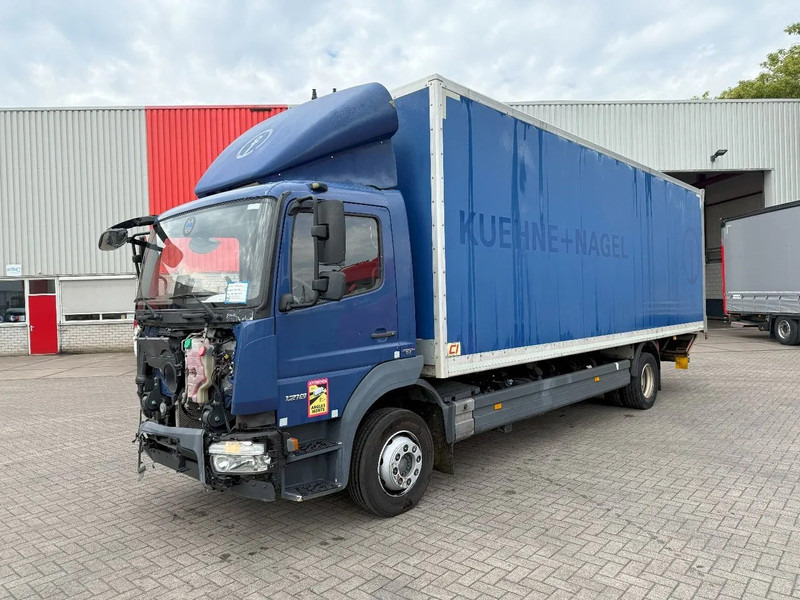 Mercedes-Benz Atego 1218 / ENGINE RUNNING / ONLY:204997 KM / CLOSED BOX / PLATFORM 1500KG / LWDS / AIRCO / AUTOMATIC / EURO-6 / 2017 - Kamion sa zatvorenim sandukom: slika 1 Mercedes-Benz Atego 1218 / ENGINE RUNNING / ONLY:204997 KM / CLOSED BOX / PLATFORM 1500KG / LWDS / AIRCO / AUTOMATIC / EURO-6 / 2017 - Kamion sa zatvorenim sandukom: slika 1