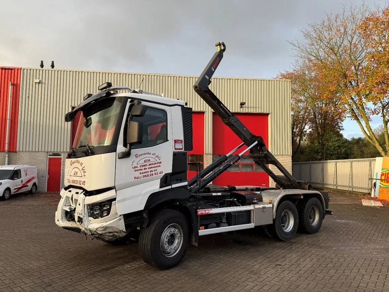 Renault C480 / ENGINE RUNNING / 6X4 / HIAB 21TON HOOKLIFT / ONLY:146334 KM / AUTOMATIC / EURO-6 / 2020 - Kamion sa hidrauličnom kukom: slika 1 Renault C480 / ENGINE RUNNING / 6X4 / HIAB 21TON HOOKLIFT / ONLY:146334 KM / AUTOMATIC / EURO-6 / 2020 - Kamion sa hidrauličnom kukom: slika 1