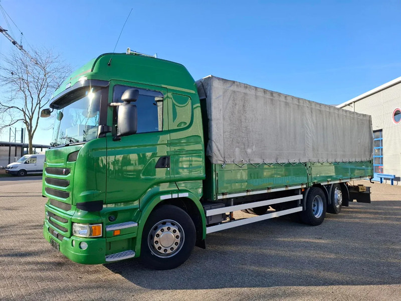 Scania R410 / GERMAN TRUCK / RETARDER / LIFT+LENKACHSE / SLIDING ROOF / SMART TACHO / PARK AIRCO / NAVI / LWDS / AUTOMATIC / EURO-6 / 2 - Kamion sa ceradom: slika 1 Scania R410 / GERMAN TRUCK / RETARDER / LIFT+LENKACHSE / SLIDING ROOF / SMART TACHO / PARK AIRCO / NAVI / LWDS / AUTOMATIC / EURO-6 / 2 - Kamion sa ceradom: slika 1