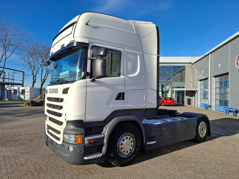 Scania R450 / GERMAN TRUCK / RETARDER / FULL-SPOILER / PARK AIRCO / LWDS / FRIDGE / AUTOMATIC / EURO-6 / 2017 - Tegljač: slika 1 Scania R450 / GERMAN TRUCK / RETARDER / FULL-SPOILER / PARK AIRCO / LWDS / FRIDGE / AUTOMATIC / EURO-6 / 2017 - Tegljač: slika 1