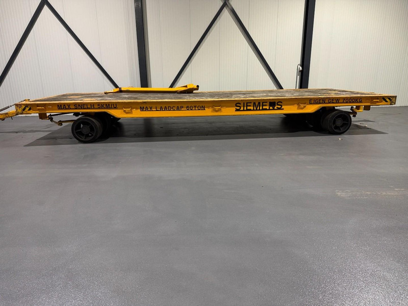 Buiscar Industrial Drawbar Trailer 60 Tons 4-8 - Plato prikolica: slika 2 Buiscar Industrial Drawbar Trailer 60 Tons 4-8 - Plato prikolica: slika 2