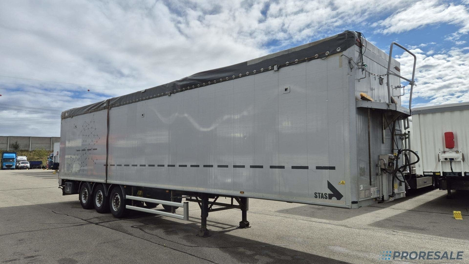 STAS S300ZX - posuvná podlaha 90 m3 - Poluprikolica sa pokretnim podom: slika 1 STAS S300ZX - posuvná podlaha 90 m3 - Poluprikolica sa pokretnim podom: slika 1