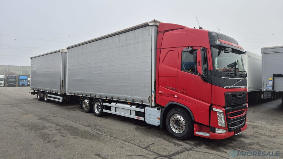 VOLVO FH 500 GLOBE XL EURO 6 - velkoobjemová souprava - prodejné jen s přívěsem WECON P0481W - cena je za celou soupravu - Kamion sa ceradom: slika 1 VOLVO FH 500 GLOBE XL EURO 6 - velkoobjemová souprava - prodejné jen s přívěsem WECON P0481W - cena je za celou soupravu - Kamion sa ceradom: slika 1