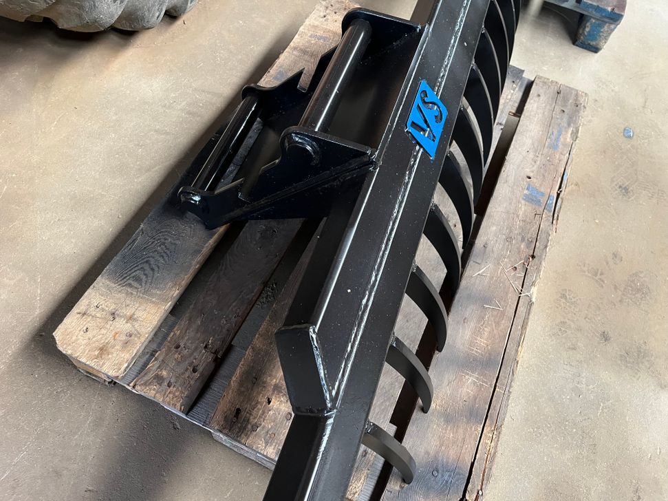 Afretter / Rive for Rendegraver/Excavator 2 M / Leveler / Rake for Backhoe/Excavator 2 M - Instrument/ Oprema: slika 3 Afretter / Rive for Rendegraver/Excavator 2 M / Leveler / Rake for Backhoe/Excavator 2 M - Instrument/ Oprema: slika 3