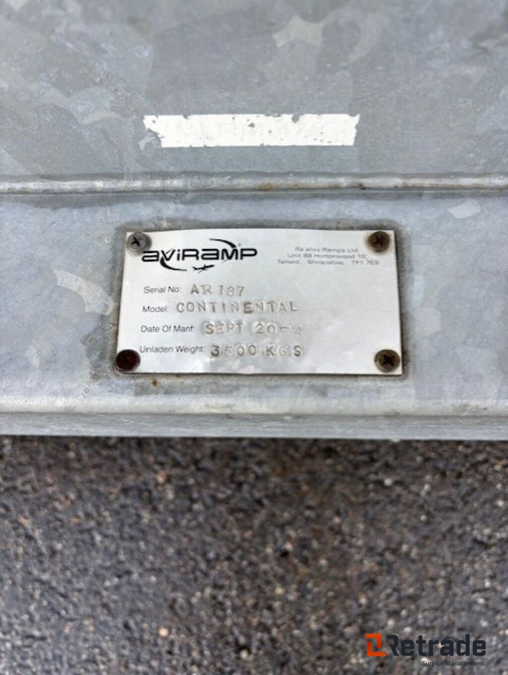 Građevinska oprema Aviramp Continental - 2014 Modell: slika 9