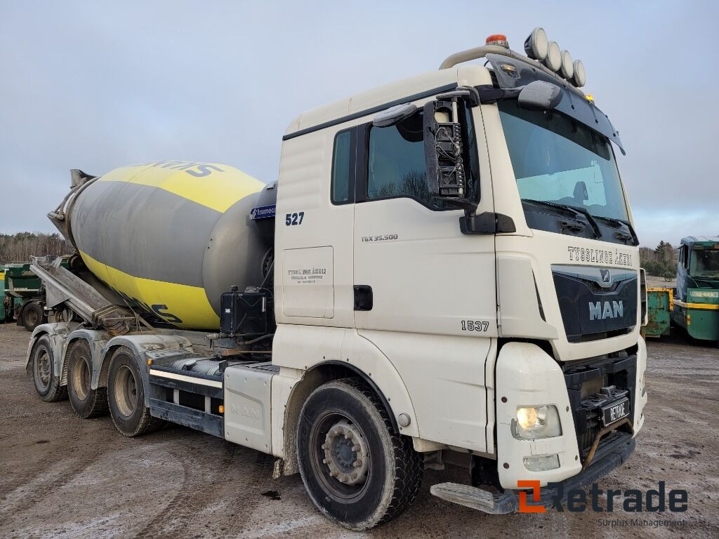 Betongbil betongroterare MAN TGX 35.500 8X4-4 BL Euro 6 - Mikser za beton: slika 3 Betongbil betongroterare MAN TGX 35.500 8X4-4 BL Euro 6 - Mikser za beton: slika 3