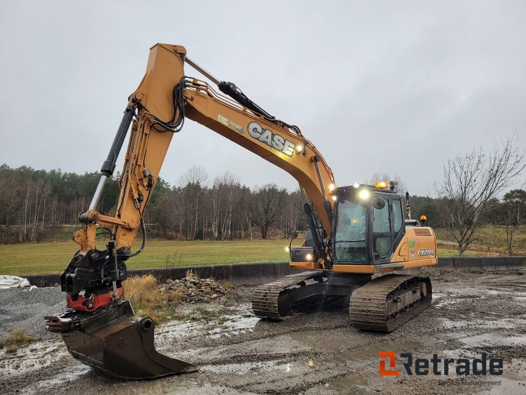 Grävmaskin bandare Case SX210C med grävsystem Leica 3-d och skopor - Bager guseničar: slika 1 Grävmaskin bandare Case SX210C med grävsystem Leica 3-d och skopor - Bager guseničar: slika 1