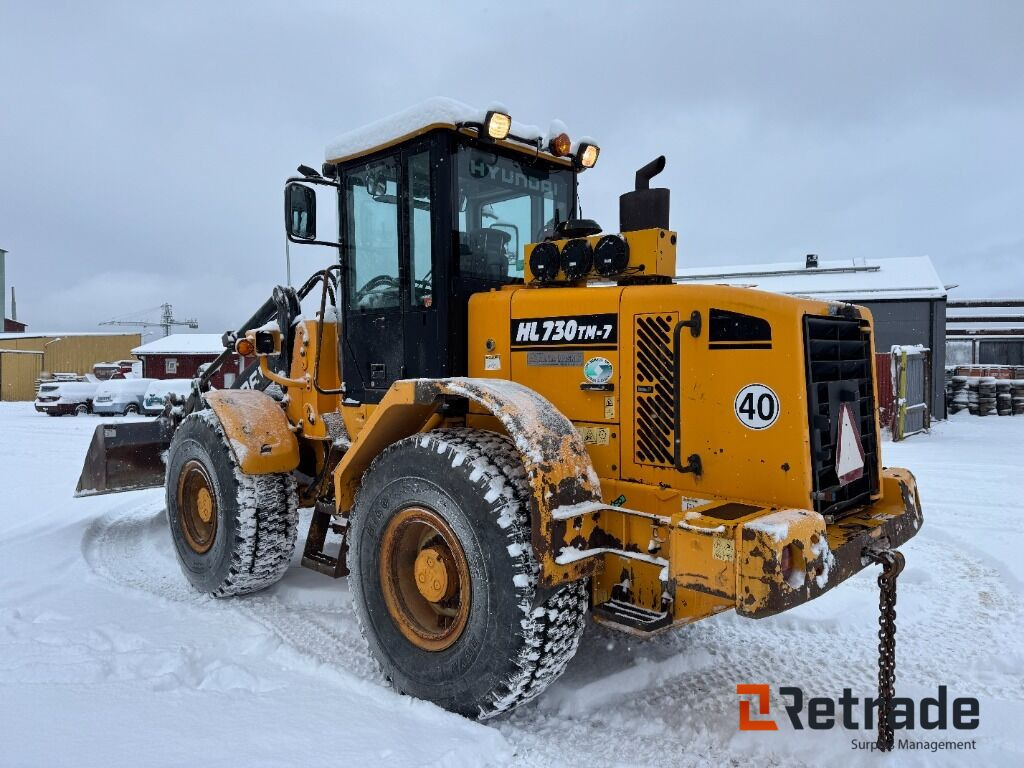 Hjullastare Hyundai HL730 TM-7 med planerskopa - Utovarivač točkaš: slika 4 Hjullastare Hyundai HL730 TM-7 med planerskopa - Utovarivač točkaš: slika 4
