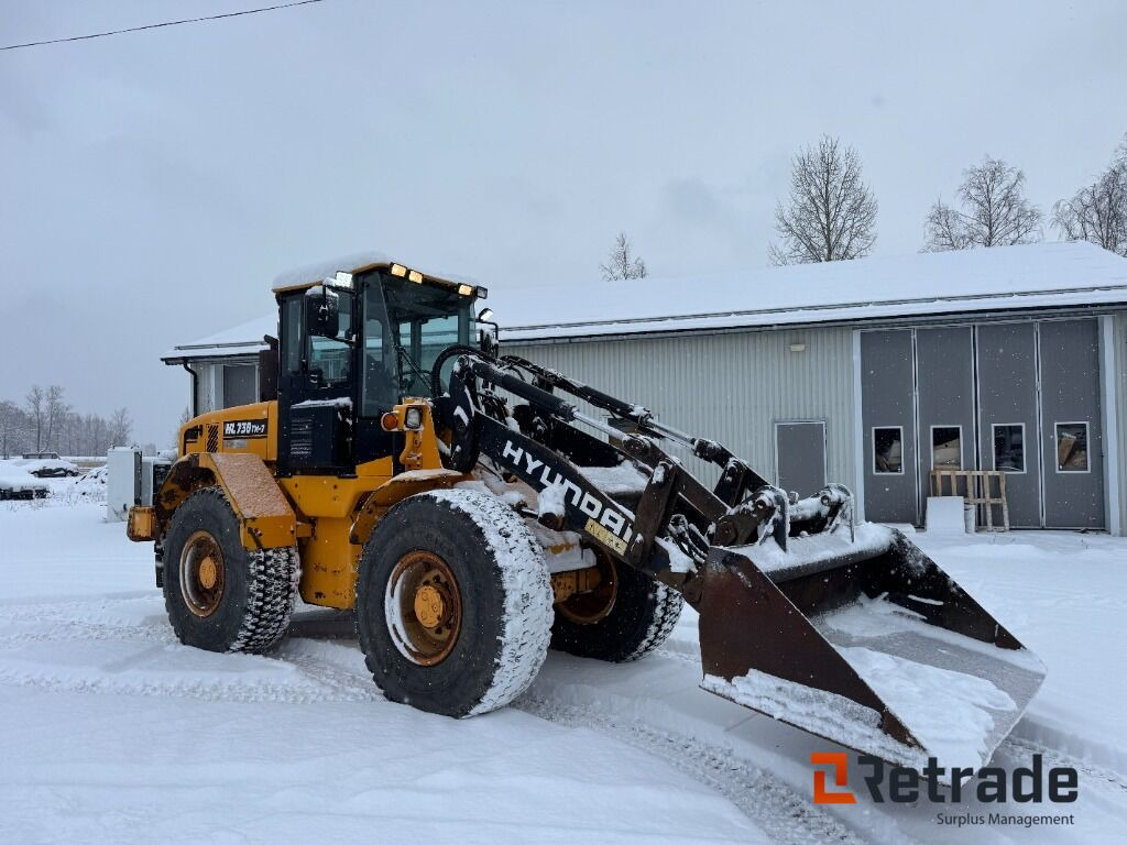 Hjullastare Hyundai HL730 TM-7 med planerskopa - Utovarivač točkaš: slika 2 Hjullastare Hyundai HL730 TM-7 med planerskopa - Utovarivač točkaš: slika 2