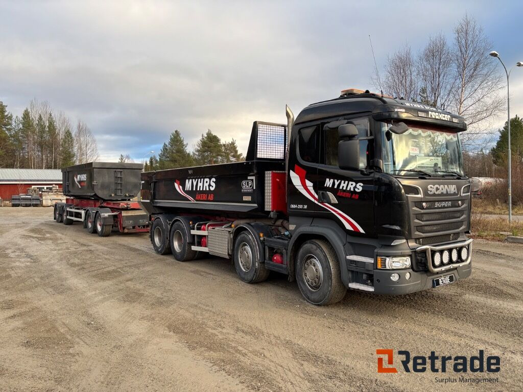 Kassettbilsekipage Scania R730 8X4 - Istovarivač, Abrol/ Autopodizač prikolica: slika 2 Kassettbilsekipage Scania R730 8X4 - Istovarivač, Abrol/ Autopodizač prikolica: slika 2
