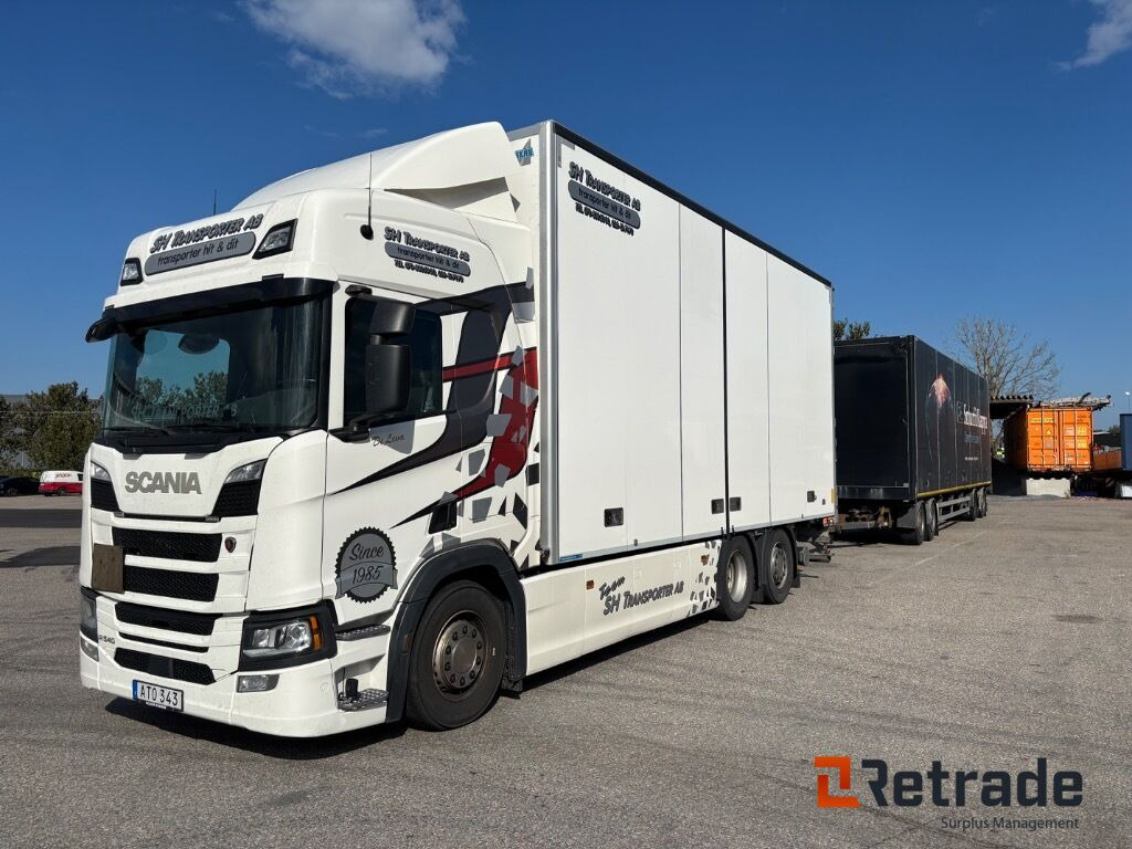 Lastbil med släp Scania R540 B6X2*4NB / NÄRKO D4HW13L62 - Kamion sa zatvorenim sandukom: slika 1 Lastbil med släp Scania R540 B6X2*4NB / NÄRKO D4HW13L62 - Kamion sa zatvorenim sandukom: slika 1