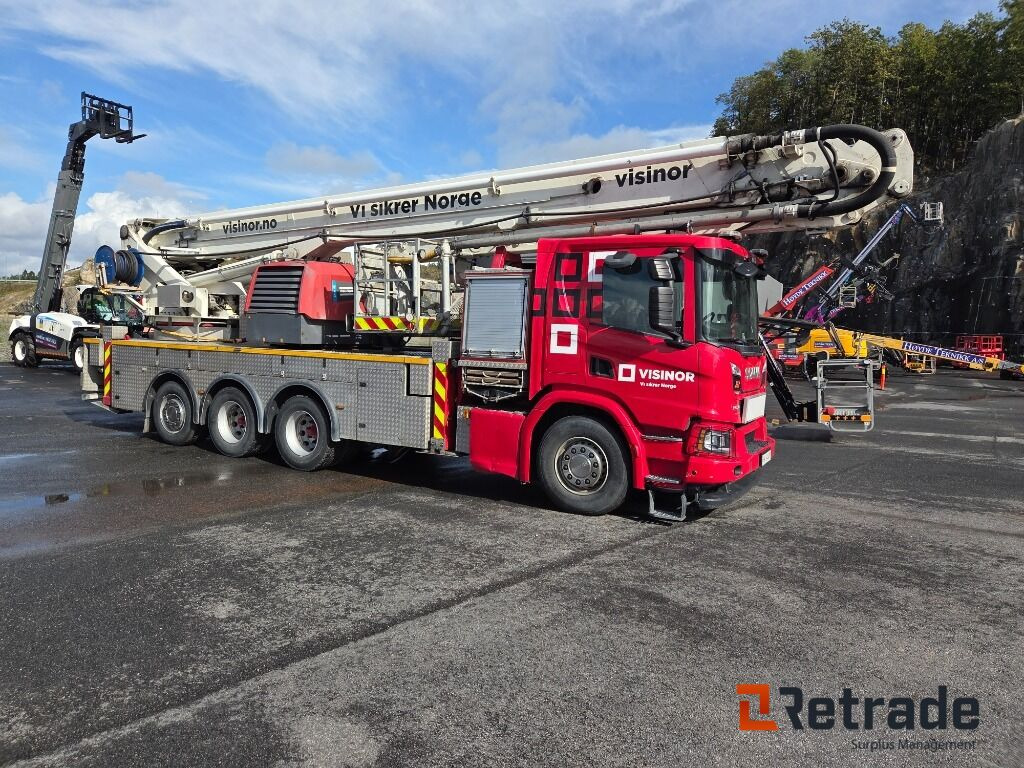 SCANIA XT P500 2019 MOD MED F-37 BRONTO SKYLIFT 1997 MOD - Autodizalica: slika 1 SCANIA XT P500 2019 MOD MED F-37 BRONTO SKYLIFT 1997 MOD - Autodizalica: slika 1