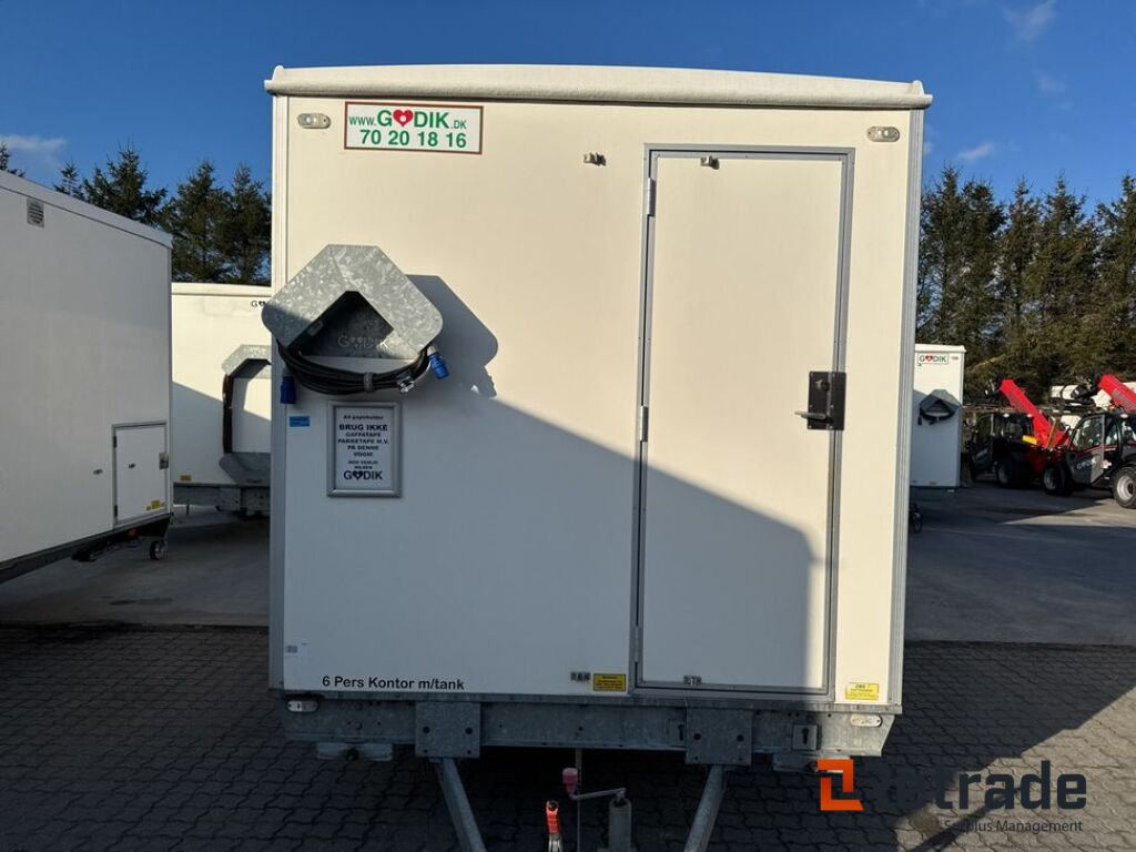 Scan vogn 1400 kontorvogn med toilet (A0023311) - Građevinski kontejner, Prikolica: slika 2 Scan vogn 1400 kontorvogn med toilet (A0023311) - Građevinski kontejner, Prikolica: slika 2