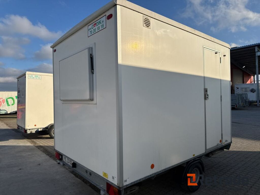 Scan vogn 1400 kontorvogn med toilet (A0023311) - Građevinski kontejner, Prikolica: slika 4 Scan vogn 1400 kontorvogn med toilet (A0023311) - Građevinski kontejner, Prikolica: slika 4