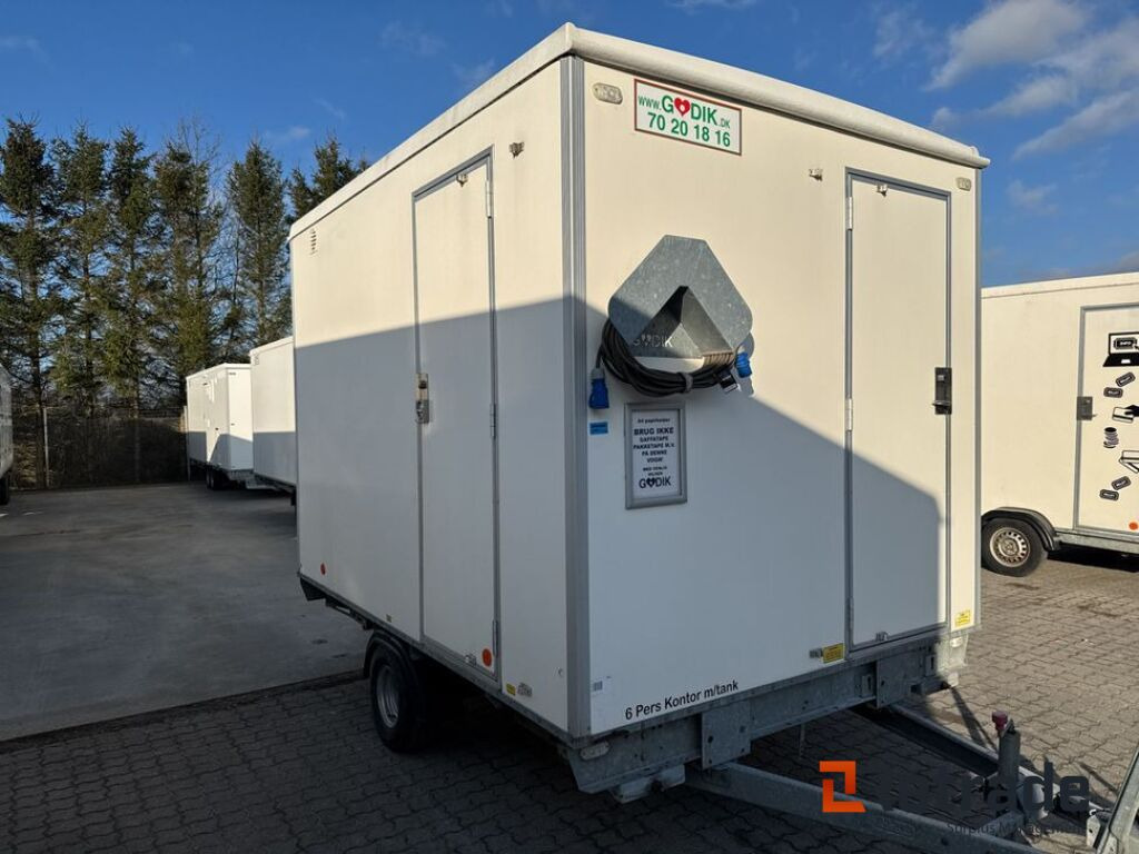 Scan vogn 1400 kontorvogn med toilet (A0023311) - Građevinski kontejner, Prikolica: slika 3 Scan vogn 1400 kontorvogn med toilet (A0023311) - Građevinski kontejner, Prikolica: slika 3