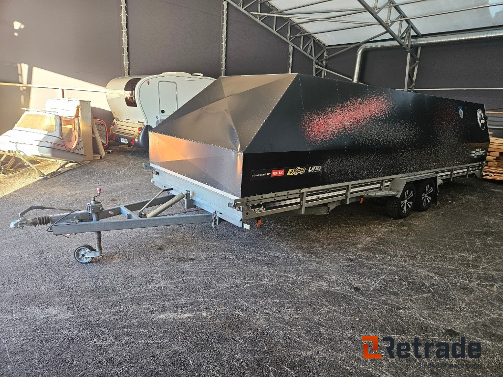 Släpvagn 4P North Grade 750 - Prikolica sa zatvorenim sandukom: slika 1 Släpvagn 4P North Grade 750 - Prikolica sa zatvorenim sandukom: slika 1