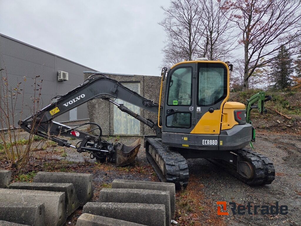 VOLVO ECR 88 2016 MOD ROTORTILT 3 BUCKET 2268 HOURS - Bager guseničar: slika 1 VOLVO ECR 88 2016 MOD ROTORTILT 3 BUCKET 2268 HOURS - Bager guseničar: slika 1