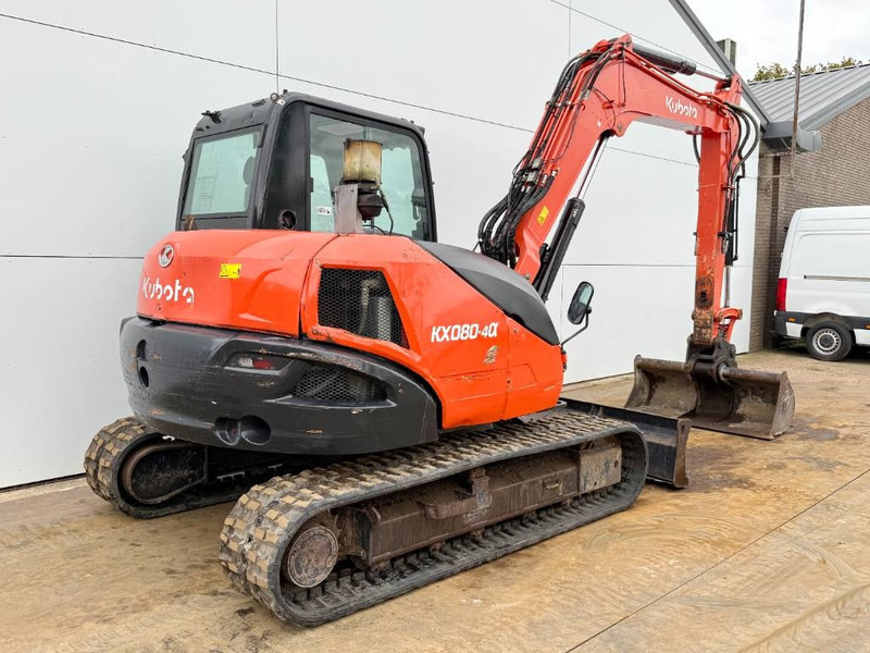 Mini bager Kubota KX080-4a - Automatic Greasing / Hammer Lines: slika 5 Mini bager Kubota KX080-4a - Automatic Greasing / Hammer Lines: slika 5
