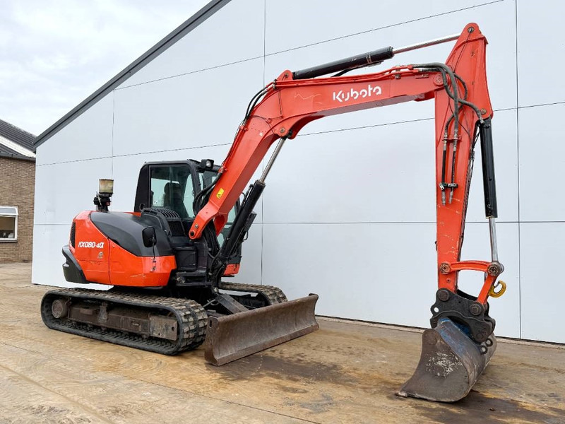 Mini bager Kubota KX080-4a - Automatic Greasing / Hammer Lines: slika 7 Mini bager Kubota KX080-4a - Automatic Greasing / Hammer Lines: slika 7