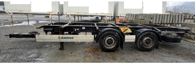 Krone Fahrgestell BDF ZZ 18XF0 DC07CLNF - Prikolica sa golom šasijom: slika 4 Krone Fahrgestell BDF ZZ 18XF0 DC07CLNF - Prikolica sa golom šasijom: slika 4