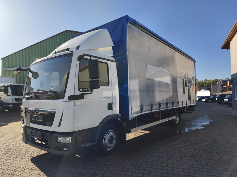 MAN TGL 7.190 4x2BL Edscha Gardine Euro 6 (12) - Kamion sa ceradom: slika 1 MAN TGL 7.190 4x2BL Edscha Gardine Euro 6 (12) - Kamion sa ceradom: slika 1