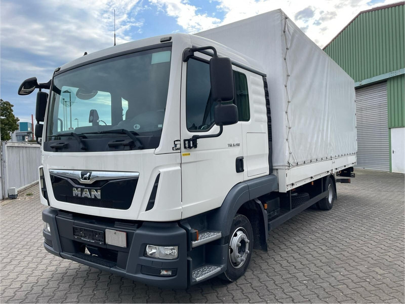 MAN TGL 8.190 L Bett Klima LBW TÜV NEU - Kamion sa ceradom: slika 1 MAN TGL 8.190 L Bett Klima LBW TÜV NEU - Kamion sa ceradom: slika 1