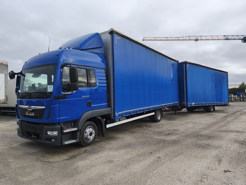 MAN TGL 8.220 Plane Jumbo Gardine Euro6 4x2 (10) - Kamion sa ceradom: slika 1 MAN TGL 8.220 Plane Jumbo Gardine Euro6 4x2 (10) - Kamion sa ceradom: slika 1