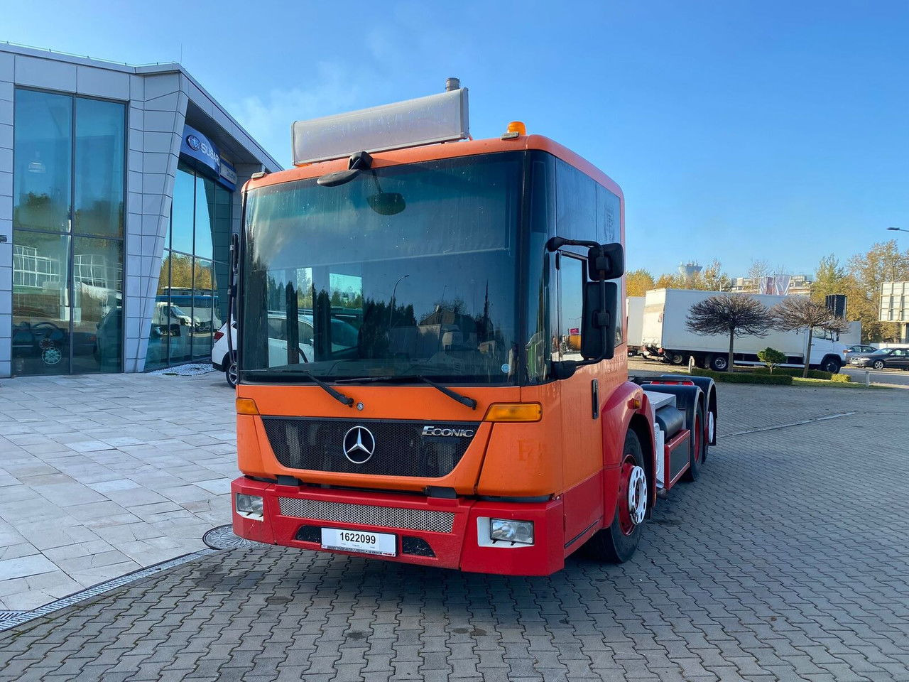 Mercedes-Benz Eqonic 2628 - 1 Owner - Euro6 - LOW KM - Kamion sa golom šasijom i zatvorenom kabinom: slika 1 Mercedes-Benz Eqonic 2628 - 1 Owner - Euro6 - LOW KM - Kamion sa golom šasijom i zatvorenom kabinom: slika 1