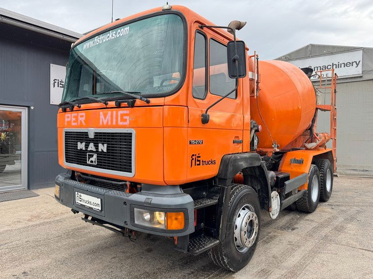 MAN 26.272 6x4 mixer - 7M3 - full spring - Mikser za beton: slika 1 MAN 26.272 6x4 mixer - 7M3 - full spring - Mikser za beton: slika 1