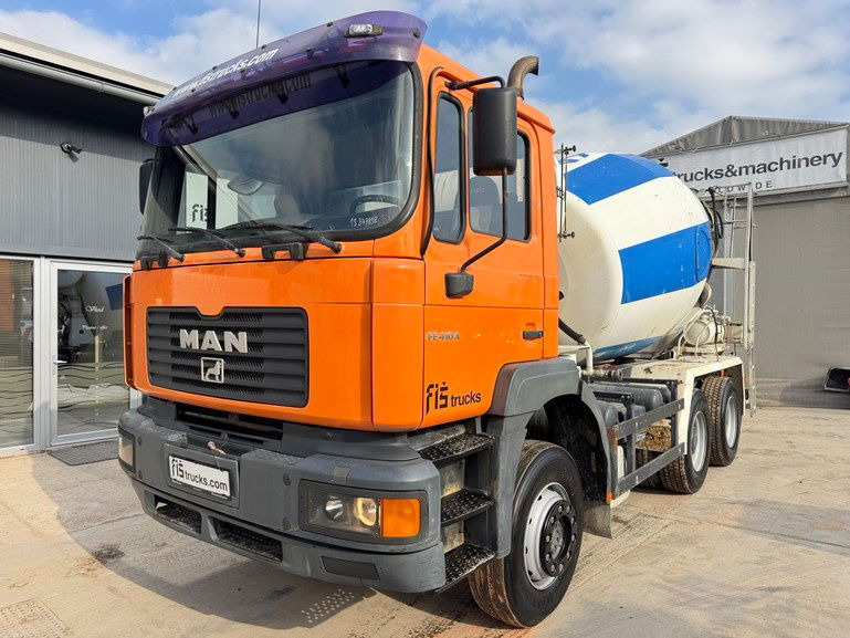 MAN FE 410A 6x4 mixer - 7m3 - euro 3 - Mikser za beton: slika 1 MAN FE 410A 6x4 mixer - 7m3 - euro 3 - Mikser za beton: slika 1