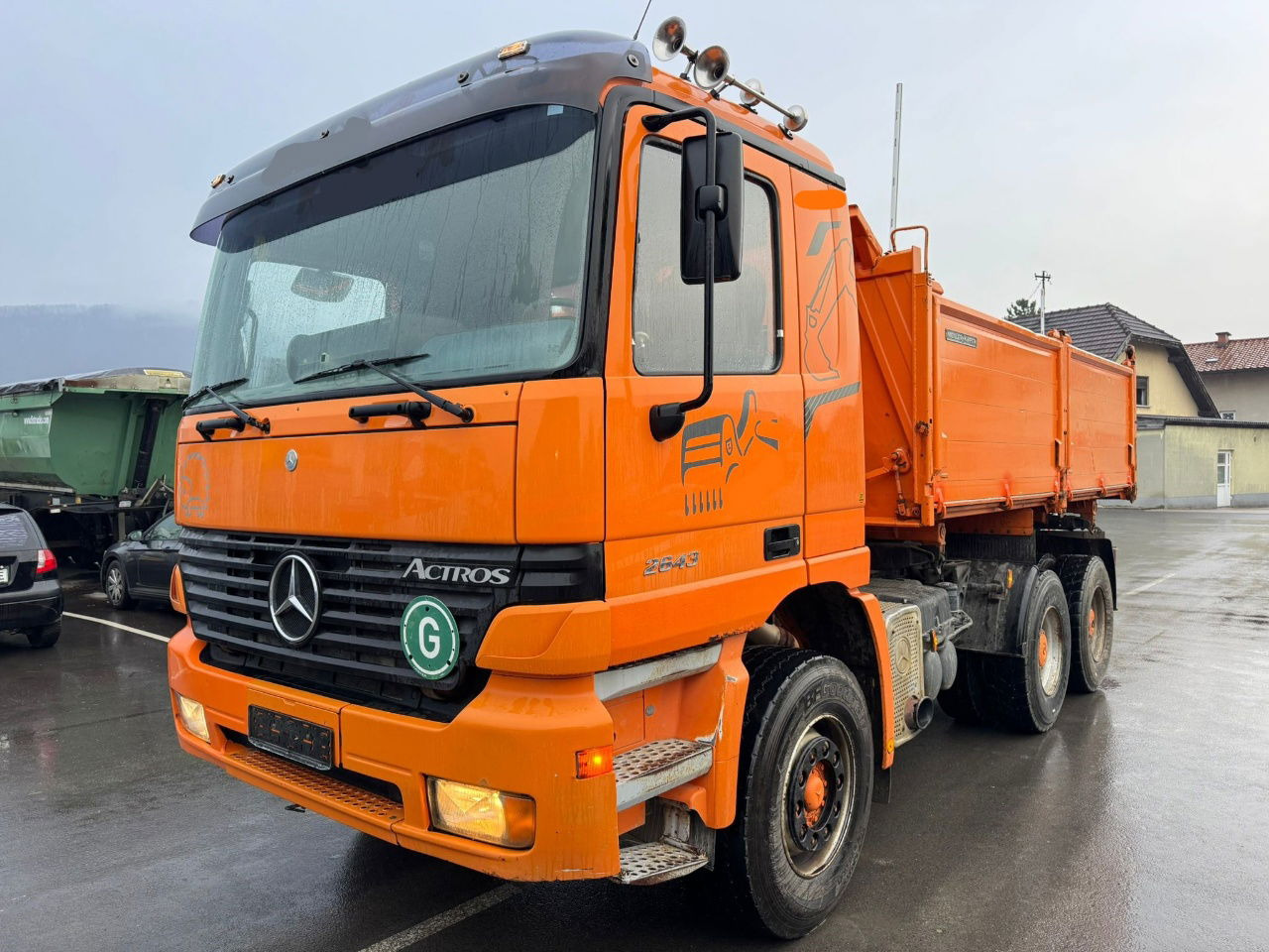 Mercedes-Benz Actros 2643 K 6x4 meiller tipper - TOP Condition - Istovarivač: slika 1 Mercedes-Benz Actros 2643 K 6x4 meiller tipper - TOP Condition - Istovarivač: slika 1