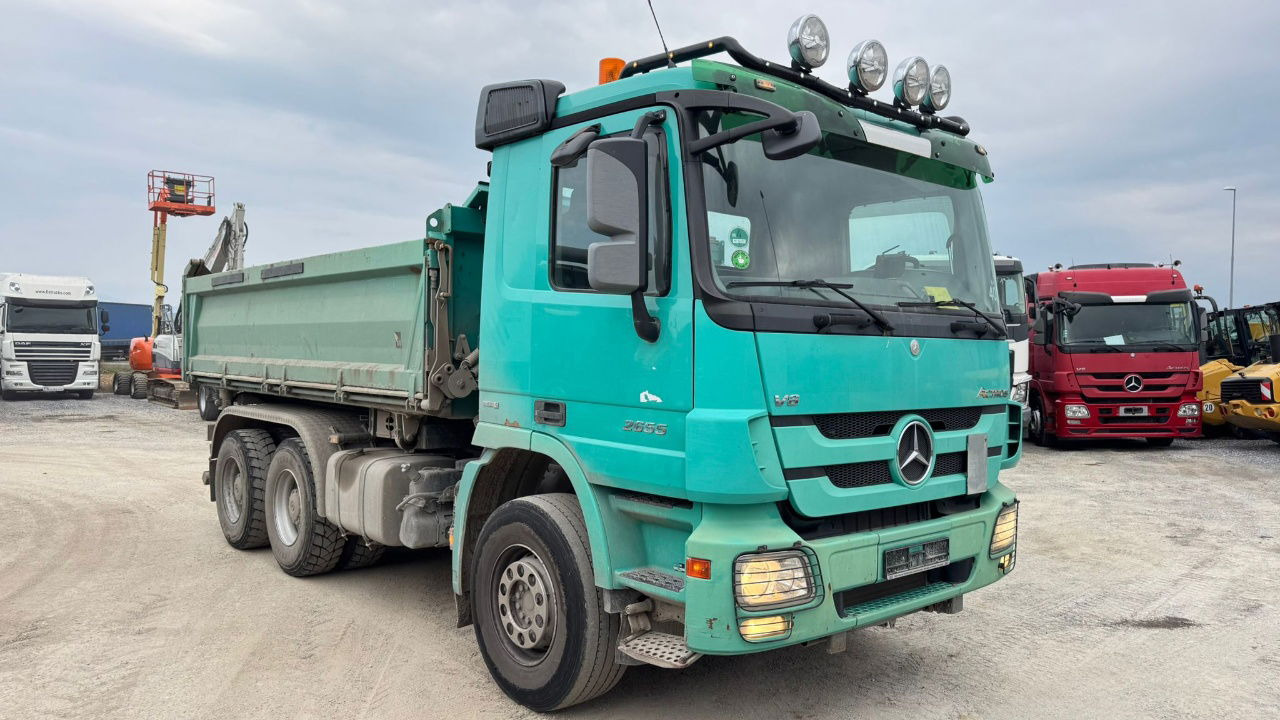 Mercedes-Benz Actros 2655 6x4 meiller bordmatic tipper - retarder - V8 - Istovarivač: slika 3 Mercedes-Benz Actros 2655 6x4 meiller bordmatic tipper - retarder - V8 - Istovarivač: slika 3