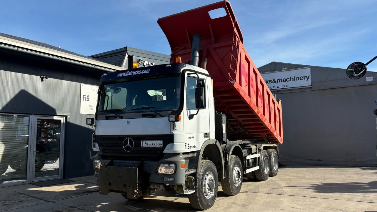 Mercedes-Benz Actros 4141 K 8x6 tipper - 19m3 - spring suspension - Istovarivač: slika 5 Mercedes-Benz Actros 4141 K 8x6 tipper - 19m3 - spring suspension - Istovarivač: slika 5