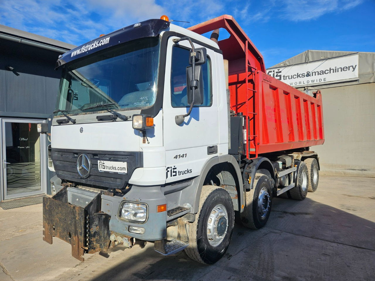 Mercedes-Benz Actros 4141 K 8x6 tipper - 19m3 - spring suspension - Istovarivač: slika 1 Mercedes-Benz Actros 4141 K 8x6 tipper - 19m3 - spring suspension - Istovarivač: slika 1