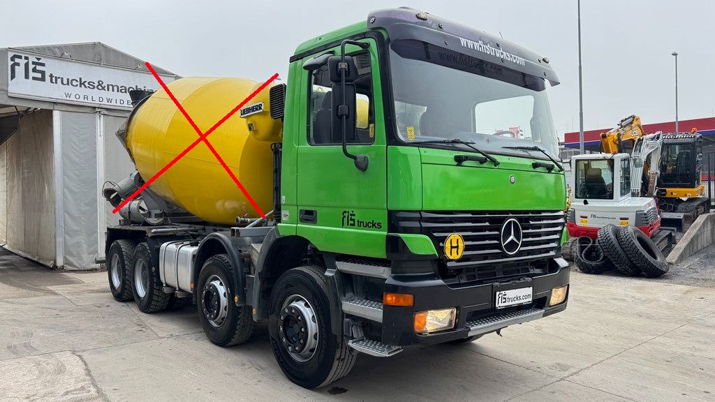 Mercedes-Benz Actros 4143 8x4 chassis - big axle - Kamion sa golom šasijom i zatvorenom kabinom: slika 3 Mercedes-Benz Actros 4143 8x4 chassis - big axle - Kamion sa golom šasijom i zatvorenom kabinom: slika 3