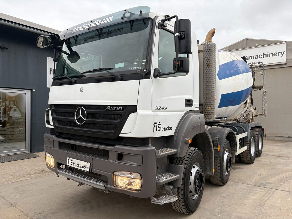 Mercedes-Benz Axor 3243 8x4 mixer cifa - 10m3 - Mikser za beton: slika 1 Mercedes-Benz Axor 3243 8x4 mixer cifa - 10m3 - Mikser za beton: slika 1