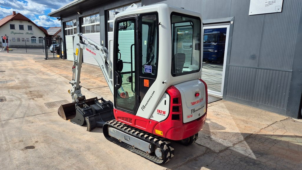 Takeuchi TB216 - 2022 Year - 1335 Hours - Powertilt - Mini bager: slika 4 Takeuchi TB216 - 2022 Year - 1335 Hours - Powertilt - Mini bager: slika 4