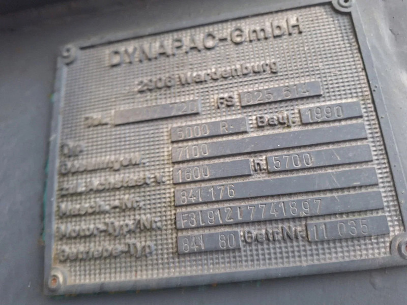 Dynapac 5000R - Mašina za asfalt: slika 5 Dynapac 5000R - Mašina za asfalt: slika 5