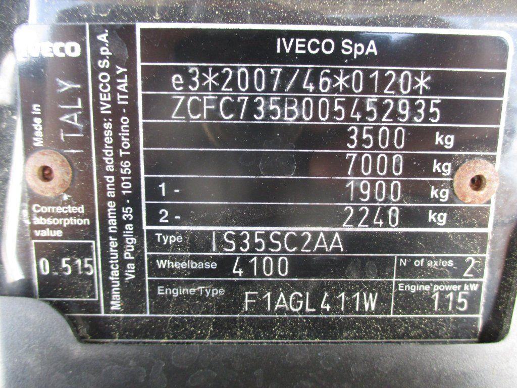 Furgon Iveco Daily 35S16: slika 12
