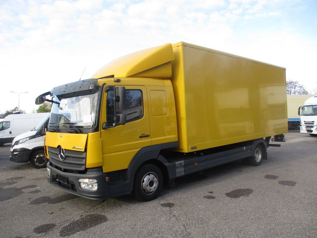 Mercedes-Benz Atego 210, Liege - Dostavno vozilo sa zatvorenim sandukom: slika 1 Mercedes-Benz Atego 210, Liege - Dostavno vozilo sa zatvorenim sandukom: slika 1