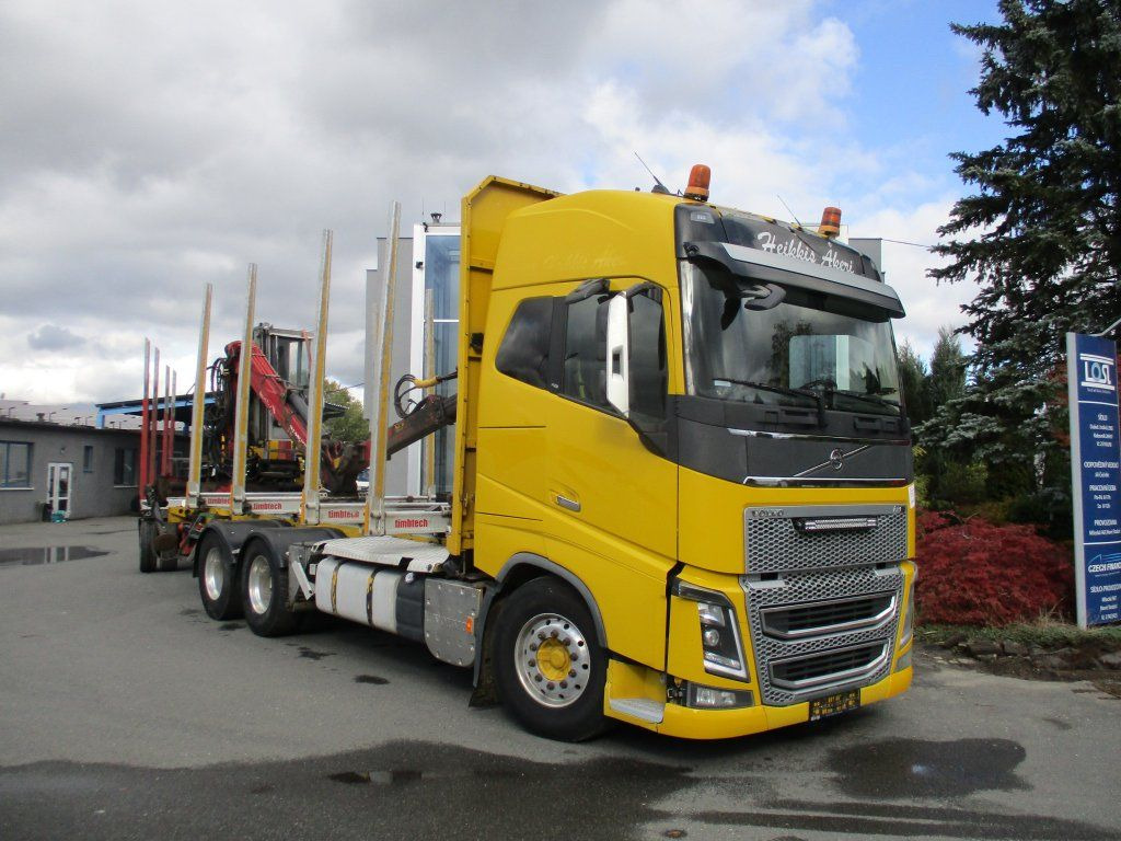 Volvo FH 16 750 6x4 + Fliegl - Šticar, Kamion sa dizalicom: slika 3 Volvo FH 16 750 6x4 + Fliegl - Šticar, Kamion sa dizalicom: slika 3