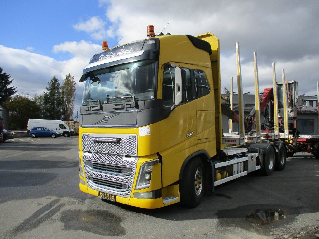 Volvo FH 16 750 6x4 + Fliegl - Šticar, Kamion sa dizalicom: slika 2 Volvo FH 16 750 6x4 + Fliegl - Šticar, Kamion sa dizalicom: slika 2