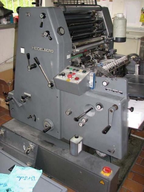 Heidelberg GTO 52 single-color offset press - Ofset mašina: slika 1 Heidelberg GTO 52 single-color offset press - Ofset mašina: slika 1
