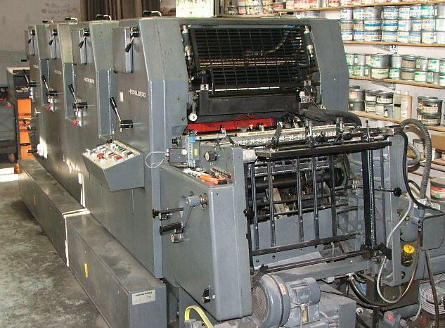 Heidelberg GTOVP-52 four-color offset press - Ofset mašina: slika 1 Heidelberg GTOVP-52 four-color offset press - Ofset mašina: slika 1