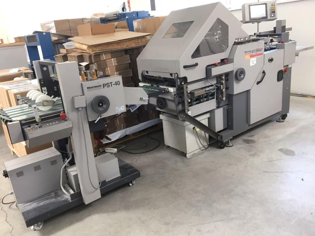 Horizon AFC-546 AKT semi-automatic adjustable combination folder with shingle press delivery Horizon PST-40 - Savijačica papira: slika 1 Horizon AFC-546 AKT semi-automatic adjustable combination folder with shingle press delivery Horizon PST-40 - Savijačica papira: slika 1