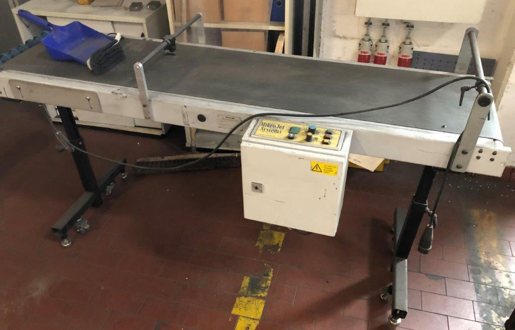 MicroJet MJ 45 A sliding feeder with MicroJet conveyor belt - Trakasti transporter: slika 1 MicroJet MJ 45 A sliding feeder with MicroJet conveyor belt - Trakasti transporter: slika 1