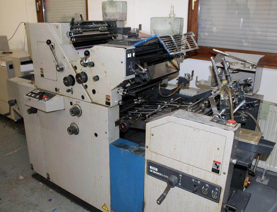 Ryobi 3300 MR two color offset printing machine - Ofset mašina: slika 1 Ryobi 3300 MR two color offset printing machine - Ofset mašina: slika 1